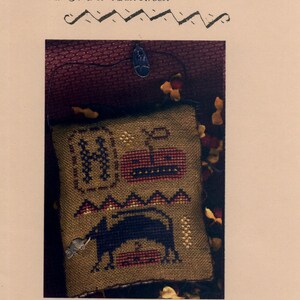 A Halloween Year II Viney Pumpkin Cross Stitch Pattern