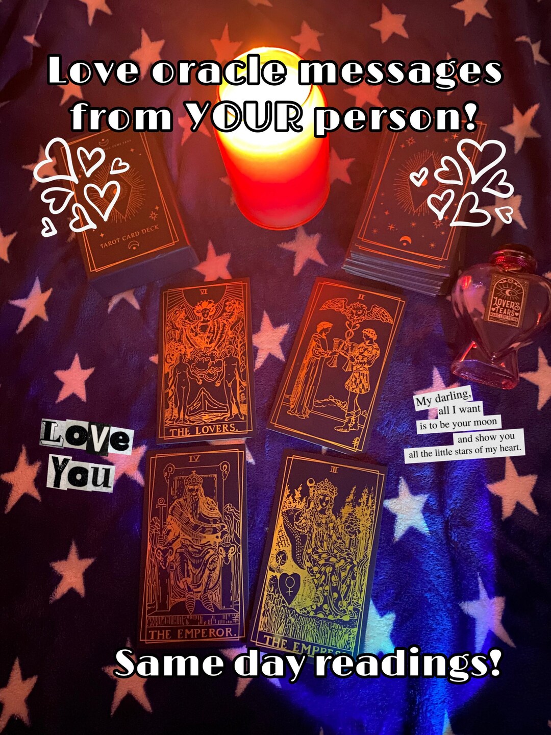 LOVE ORACLE MESSAGES - Etsy