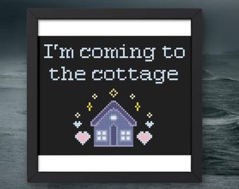 Rivalità accesa - Schema punto croce The Cottage / Ilya Rozanov / Citazione (schema PDF)