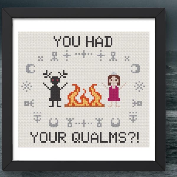 Qualms | Widow’s Bay | Patricia| Sunset Cocktails | PDF Cross Stitch Pattern