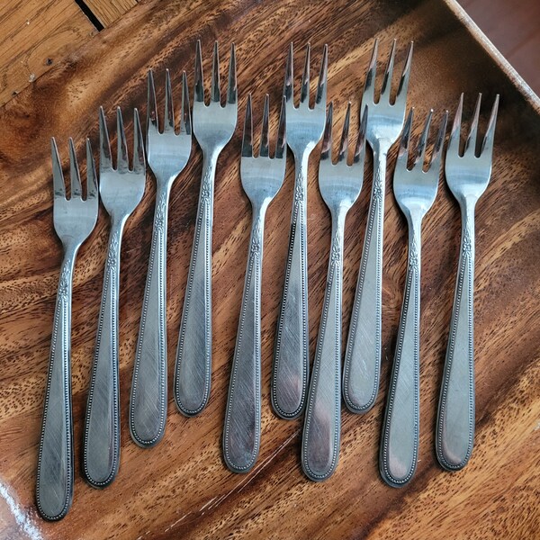 Appetizer Forks Etsy