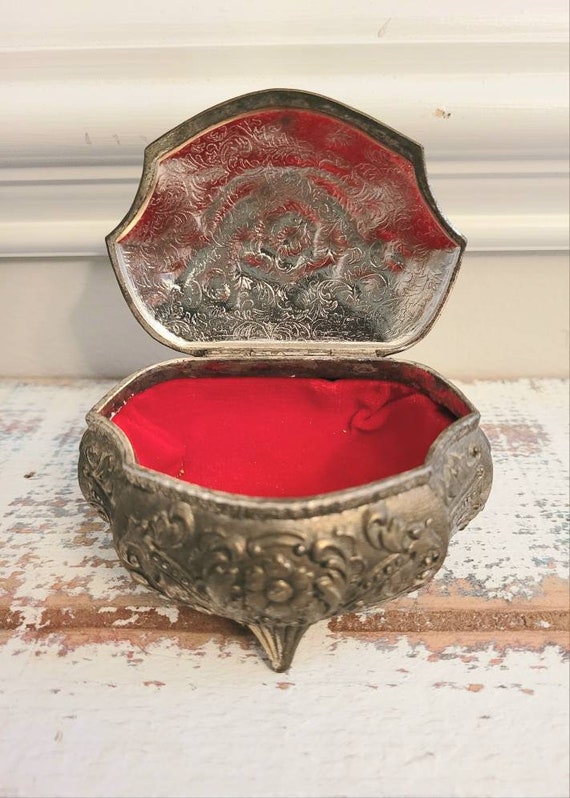 Victorian Jewelry Box Jewelry Casket Art Noveau Je