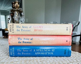 Bruce Catton Civil War Books: Army of the Potomac Series - Vintage Set
