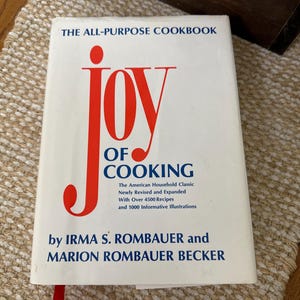 Joy of Cooking 1995 Vintage Book Vintage Cookbook Gift for Him Gift for Her Valentine&#39;s Gift Wedding Shower Gift Housewarming