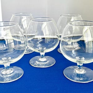 Vintage Cognac Brandy Snifter Vintage Footed Cognac Brandy Snifter Vintage Barware Vintage Drinkware Cognac Glasses Brandy Glasses