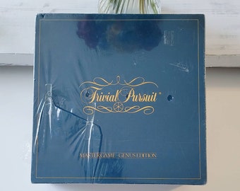 Vintage Trivial Pursuit Mastergame Genus Edition - 1981 Board Game