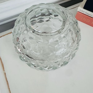 Fairy Lamp Clear Candleholder Vintage Fairy Lamp Fairy Light Gift for Her Gift for Him Vintage Home Decor Vintage Lighting Made in USA