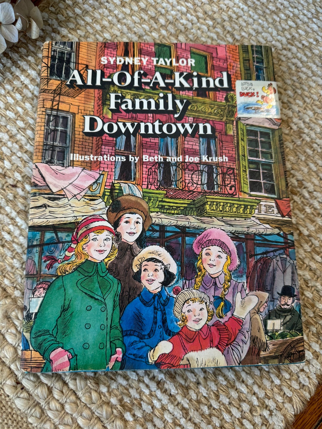 All of A Kind Family Downtown Book Sydney Taylor Vintage Book Classic ...