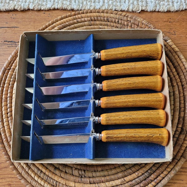 Vintage Steak Knives - Etsy