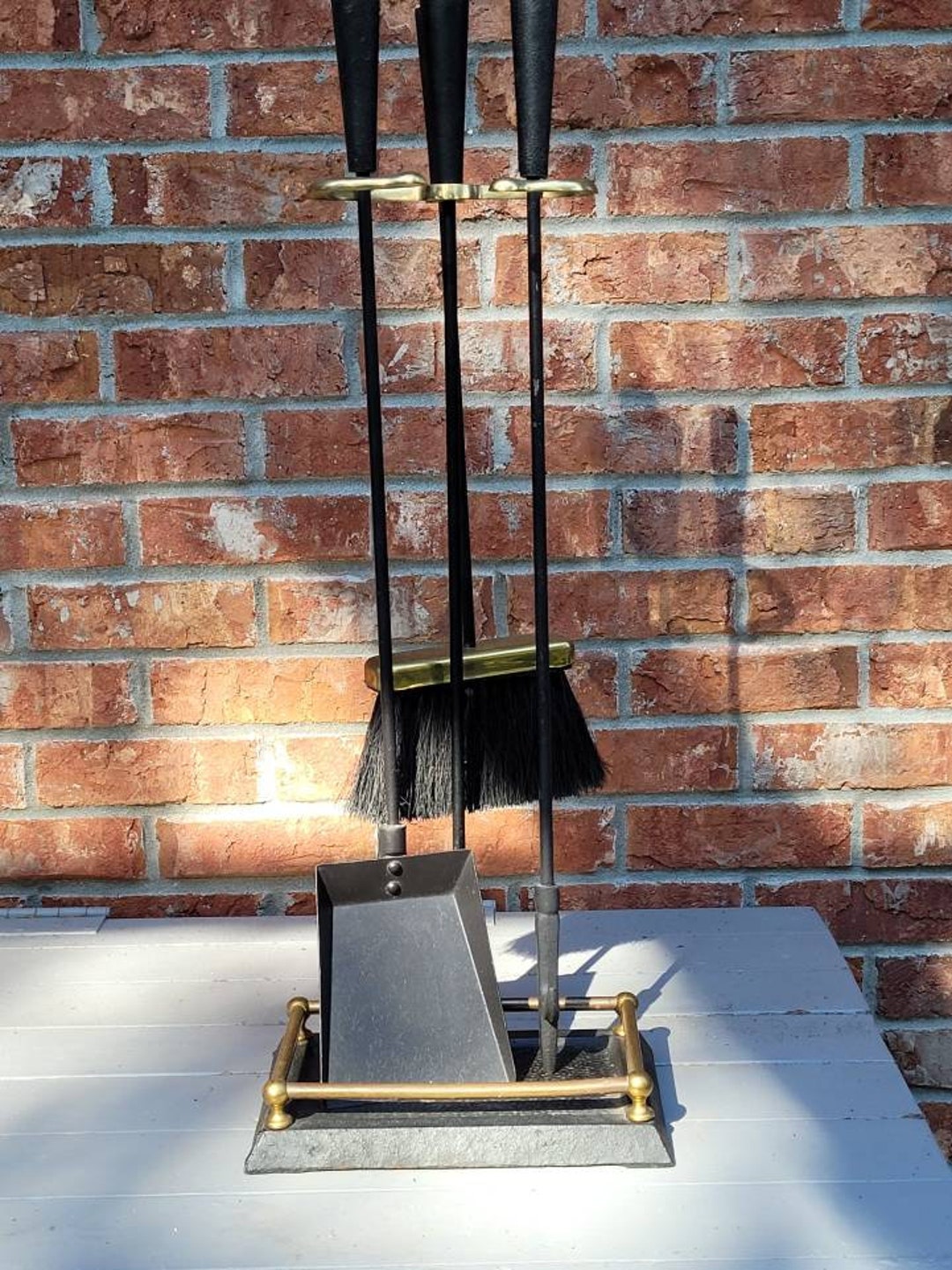 Fireplace Tool Set Brass Tool Set Brass Fireplace Tool Set Iron ...