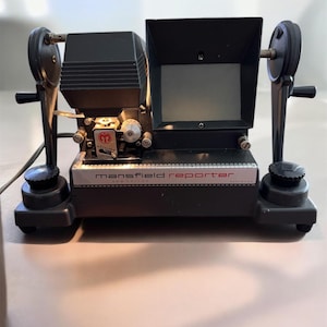 Mansfield 8mm 650 Editor Vintage Film Editor Vintage Electronics Vintage Movie Decor Movie Room Decor