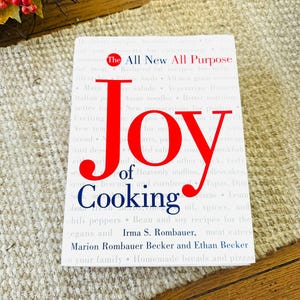 Joy of Cooking 1997 Vintage Book Vintage Cookbook Gift for Him Gift for Her Valentine&#39;s Gift Wedding Shower Gift Housewarming