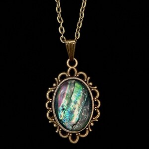 Luna Maris | Natural Abalone Shell Necklace | Heirloom Collection
