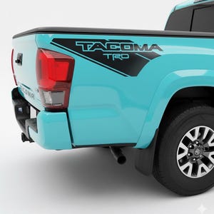 X2 Tacoma TRD Vinyl Aufkleber für BMW Tacoma Nachttisch