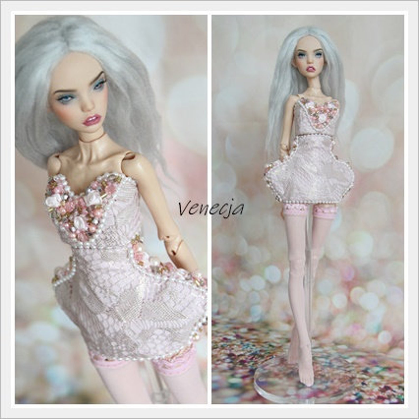 Venecja Outfit For Msd Popovy Sisters And Doll Menagerie Etsy