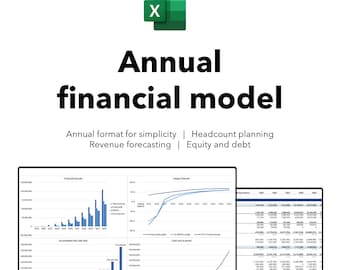 Ultimate 10-year financial model | Business plan forecast