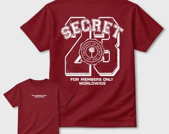 Property of Secret Graphic Tee - best t shirts to wear with Jordan 3 Bin 23