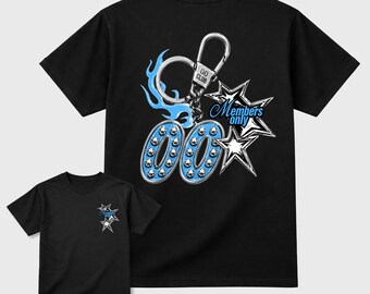 00 Members Only Graphic Tee - best t shirts to wear with Jordan 5 Black University Blue