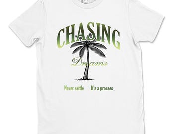 Chasing Dreams Graphic T-Shirt - best t shirts to wear with jordans Foams Pine Green