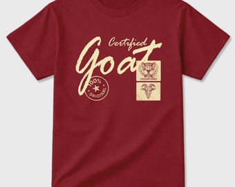 Certified Goat Graphic Tee - best t shirts to wear with Jordan 3 Bin 23
