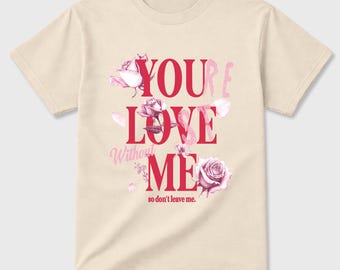 Camiseta gráfica You Love Me - las mejores camisetas para usar con Jordans Jordan 1 Travis Scott Tropical Pink