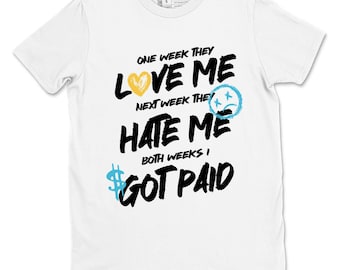 I Got Paid graphic tee. Streetwear Best Sneaker Fit Graphic T-Shirt.  11s Gamma