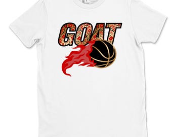 GOAT Basketball Graphic Tee - Streetwear T-Shirt