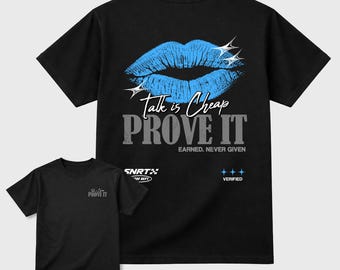 Talk Is Cheap Graphic Tee - best t shirts to wear with Jordan 5 Black University Blue
