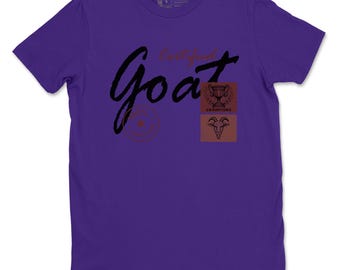 Certified Goat Graphic Tee - best sneaker threads match to Dunks Persian Violet