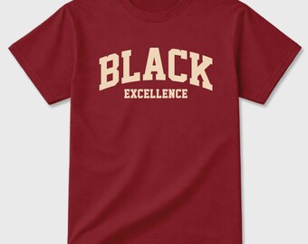 Varsity Black Excellence Graphic Tee - best t shirts to wear with Jordan 3 Bin 23
