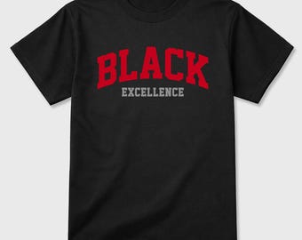 Varsity Black Excellence Graphic Tee - best t shirts to wear with Jordan 4 Toro Bravo