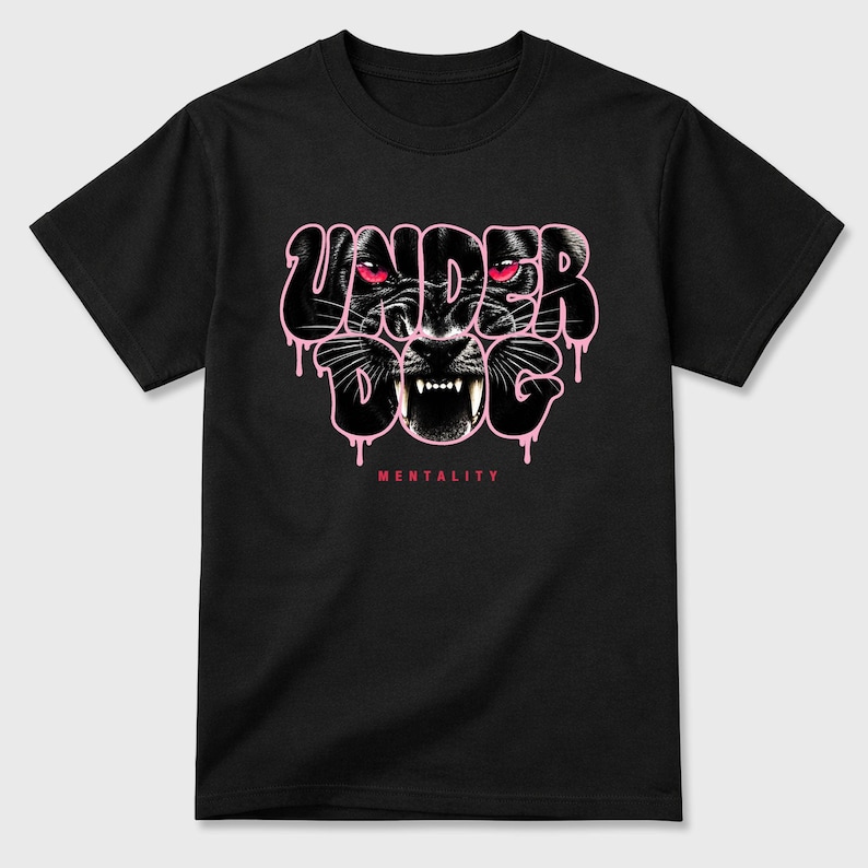 Under Dog  short sleeve graphic t-shirt. Sneaker match tees. Stylish streetwear fashion. Street graphic tee. Graphic shirts.