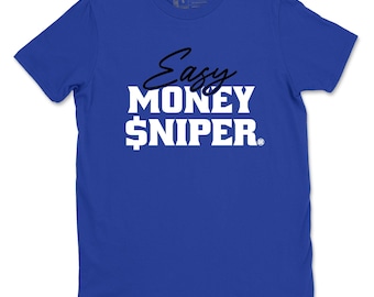 Easy Money Sniper Graphic Tee - Sneaker Threads Streetwear Graphic Shirts KD 17 Penny
