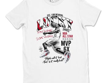 Lucky Player Graphic T-Shirt - best t shirts to wear with jordans 8s Retro Bunny
