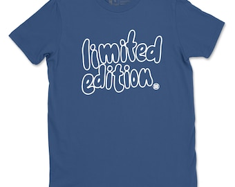 Limited Edition  Graphic Tee. Streetwear Graphic T-Shirt. Matching 12s French Blue