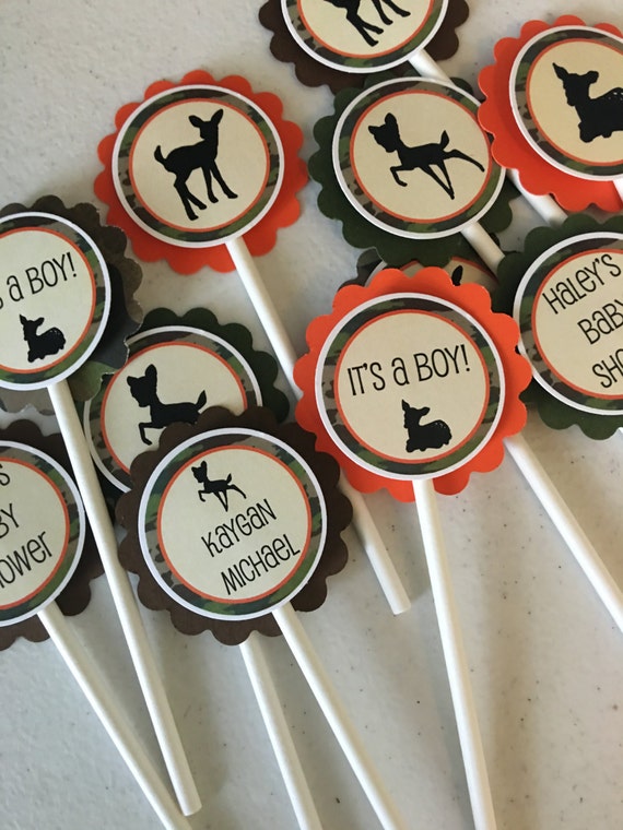 Little Buck Cupcake Toppers Il_570xn