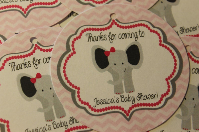 Elephant Food Tent Cards