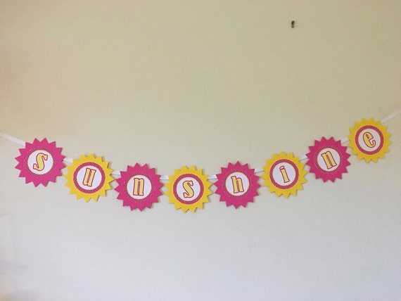 You Are My Sunshine Banners Il_570xn