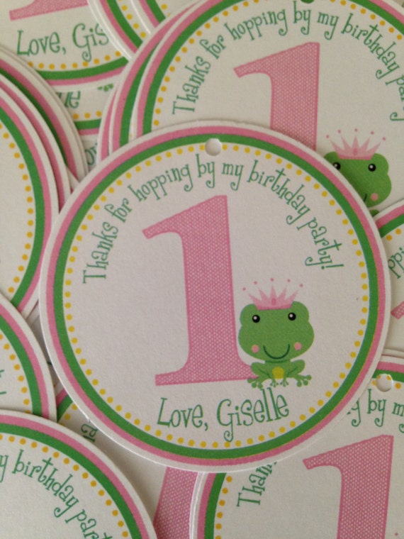 Princess Frog Favor Tags Or Stickers Il_570xn