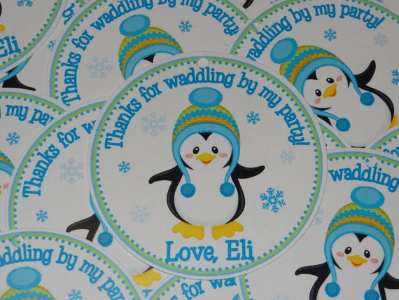Penguin Favor/Gift Tags for Boys Il_570xn