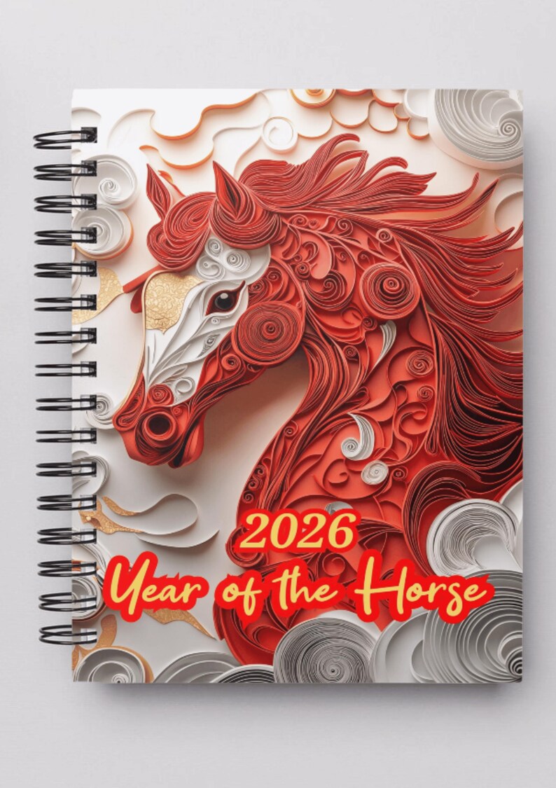Chinese Lunar New Year 2026 Horse Themed Artwork: Digital Download ...