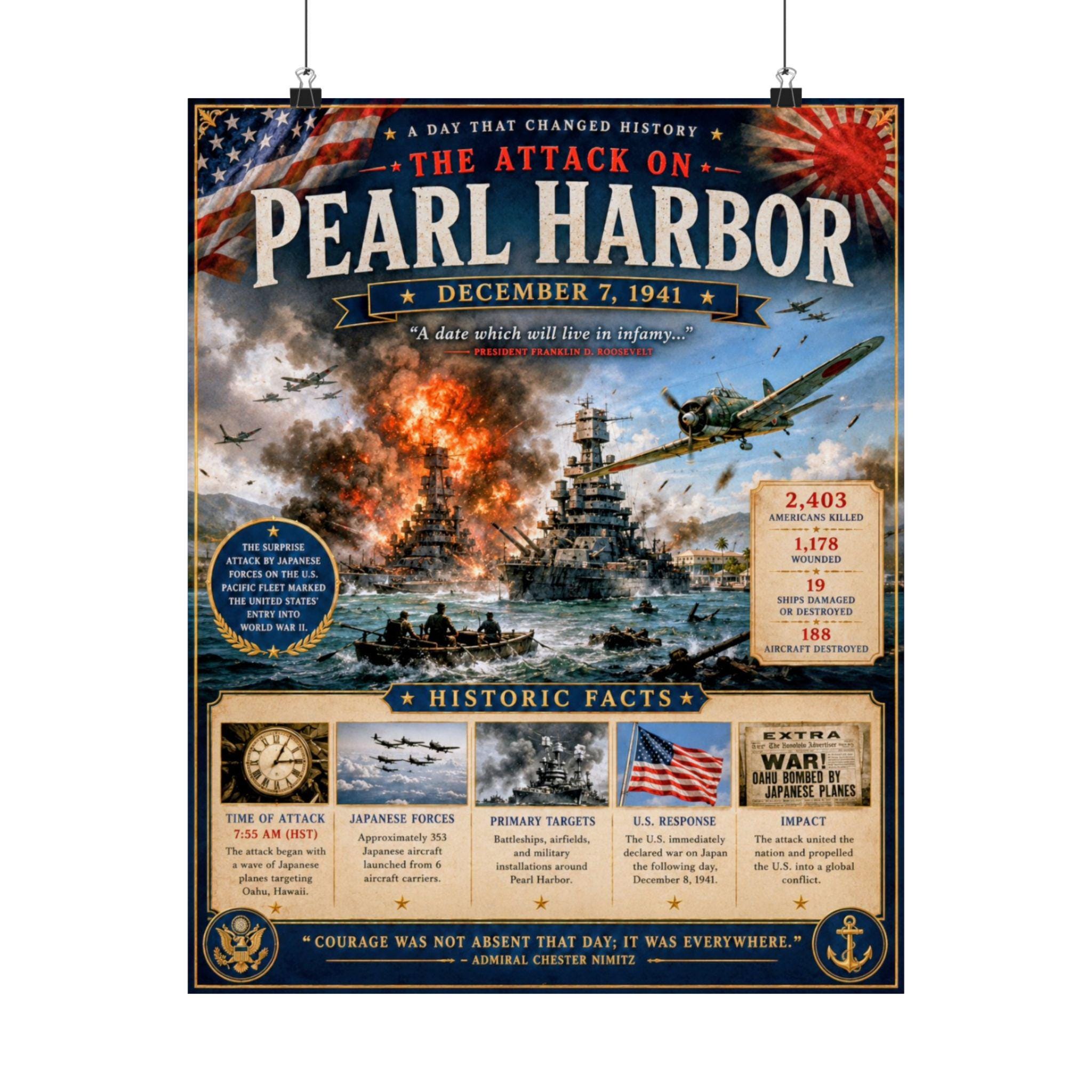 Poster Pearl Harbour - Etsy