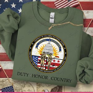 Stöd DC National Guard PNG, Plikt, Heder, Land PNG, Hedra 26 november Kapitoliumskyddare, Patriotisk Militärvektor för Sublimering