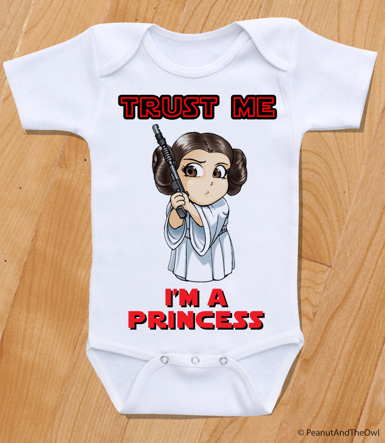 Princess leia 2025 onesie baby