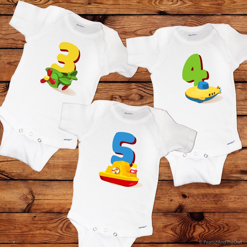 Colorful Baby Toy Monthly Baby Onesies 12 Month Set Perfect Etsy