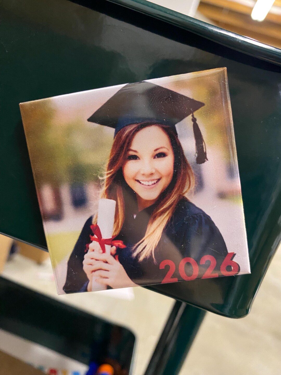 Personalized Graduation Photo Magnet, Class of 2026 Keepsake - Etsy