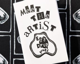 Meet The Artist Zine | Handmade Art From NC