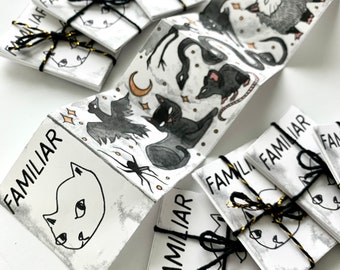 Fanzine de acuarelas familiares / Arte hecho a mano de Carolina del Norte