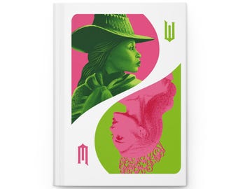 Cuaderno inspirado en Wicked For Good / Diario de Glinda y Elphaba / Regalo para fans