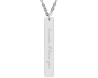 Wicked Movie Friendship Necklace, because I knew you